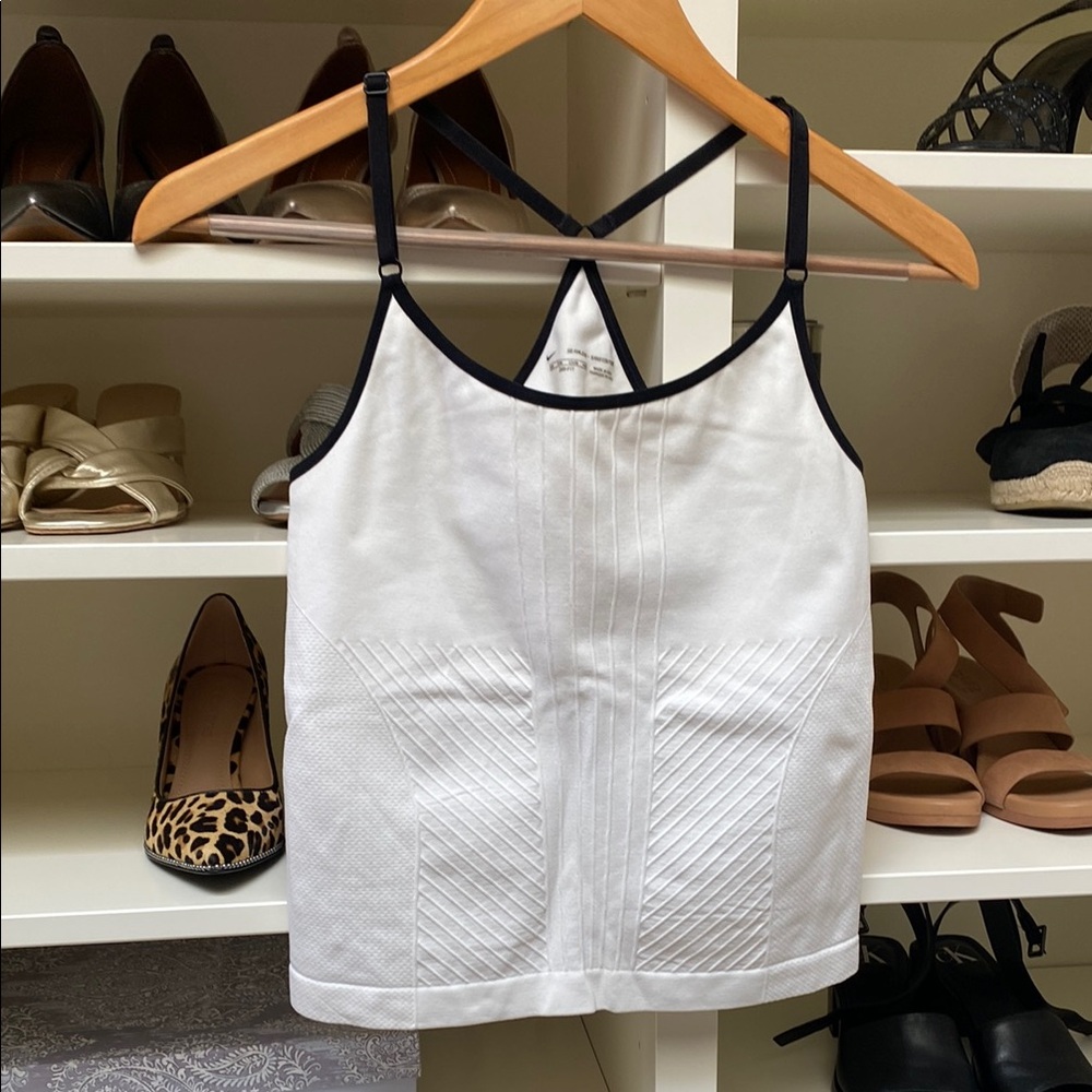 3 for $15. Nike Black and White Fitted Crop Camisole